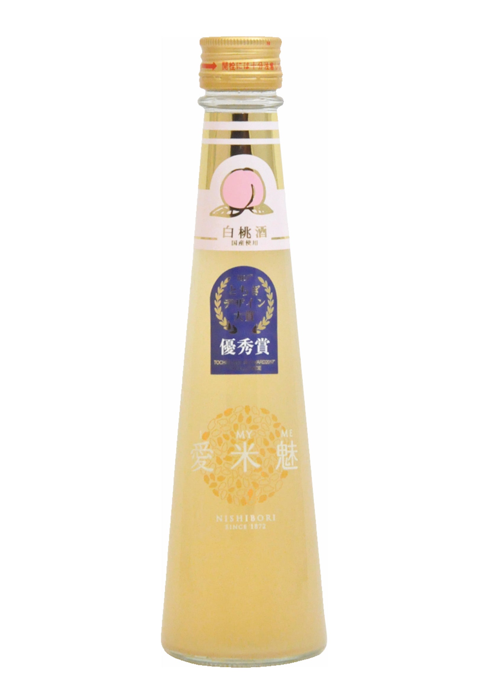 愛米魅 I MY ME(アイマイミー) 白桃酒 200ml – 西堀酒造オンラインショップ