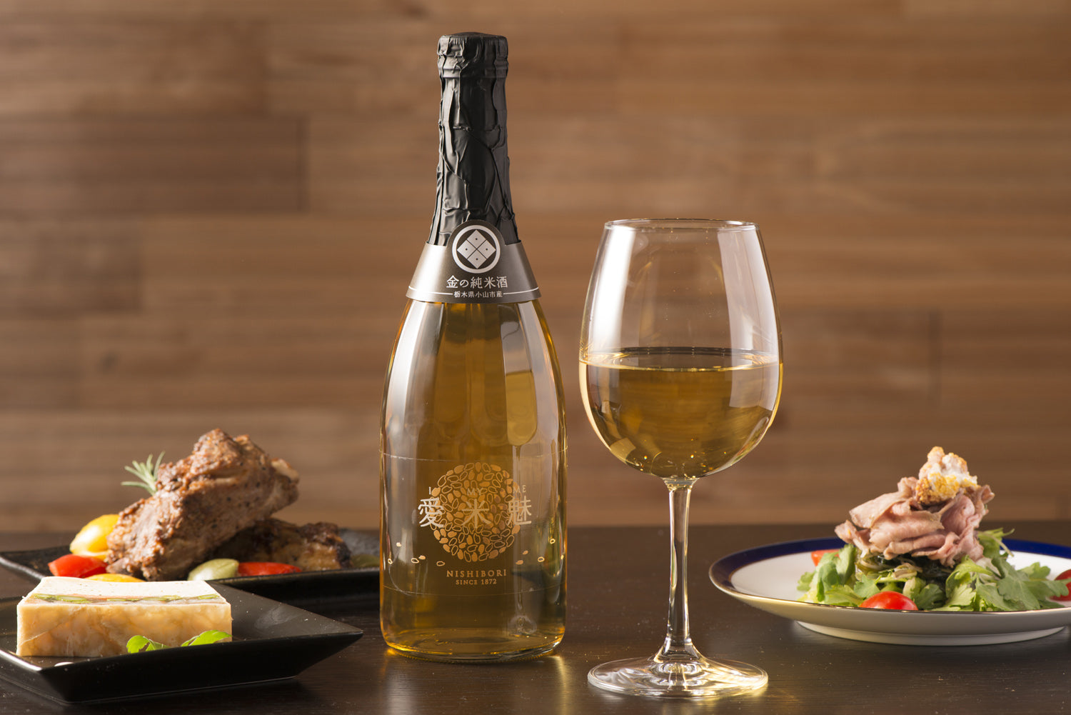 愛米魅 I MY ME(アイマイミー) 金の純米酒 720ml – 西堀酒造オンライン